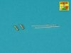 Aber 35L-362 Set of 2 Barrels for US Cal .50 / Zestaw 2 luf do amerykańskiego kalibru .50 Browning M2 HB (Das Werk) 1/35